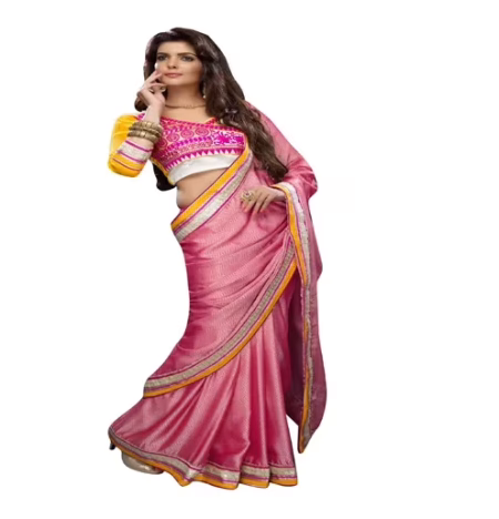 Venice Multi Color New Fancy Georgette Saree