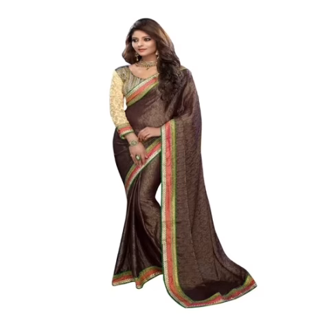 Venice Multi Color New Fancy Georgette Saree