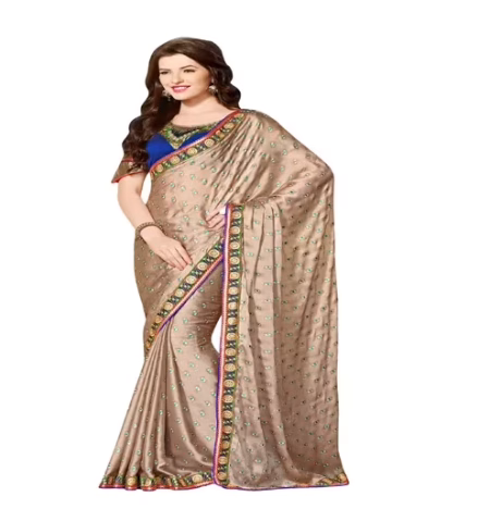 Venice Multi Color New Fancy Georgette Saree