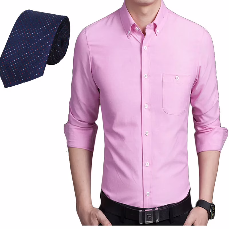 Raymond Pink Shirt Fabric Free Tie