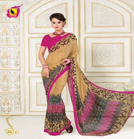 Maira Multi Pure Weight Lace Saree