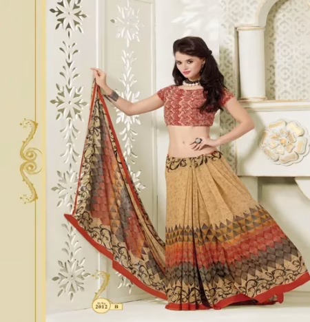 Maira Multi Pure Weight Lace Saree