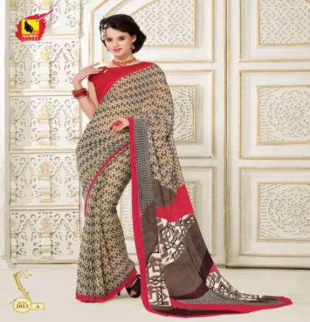 Maira Multi Pure Weight Lace Saree