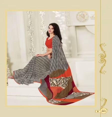 Maira Multi Pure Weight Lace Saree