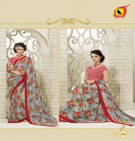 Maira Multi Pure Weight Lace Saree