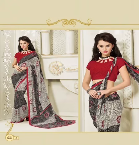 Maira Multi Pure Weight Lace Saree