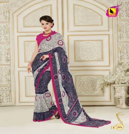 Maira Multi Pure Weight Lace Saree