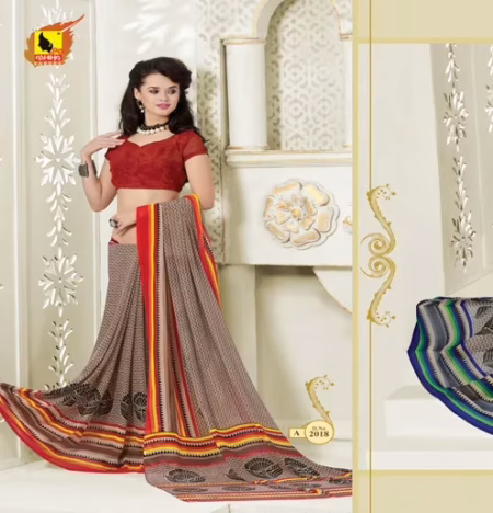 Maira Multi Pure Weight Lace Saree