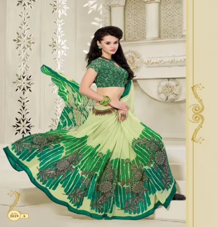 Maira Multi Pure Weight Lace Saree