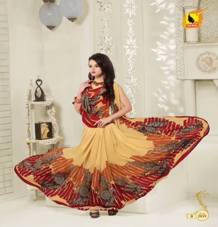 Maira Multi Pure Weight Lace Saree