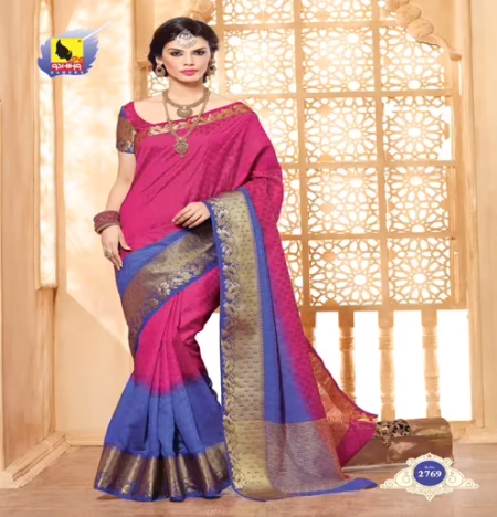 Rudraksha Multi New Fancy Tussar Silk Saree