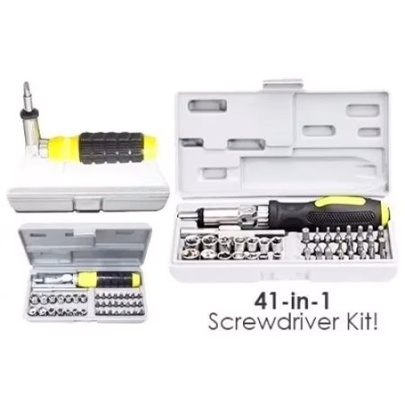 SuperDeals 41 Pcs Screwdriver Kit Imported