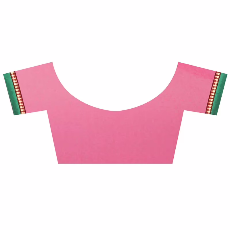 Lookslady Printed Pink Chiffone saree