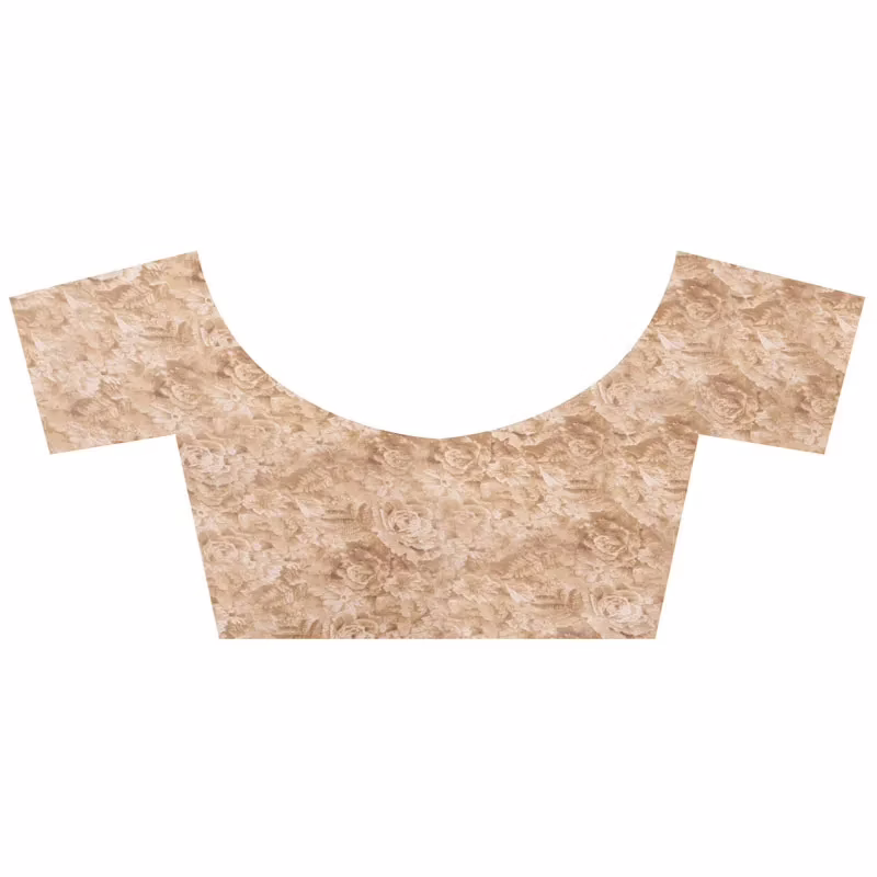 Lookslady Printed Purple Georgette Saree