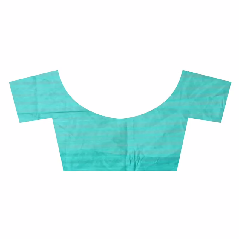 Lookslady Printed Blue Bhagalpuri Saree