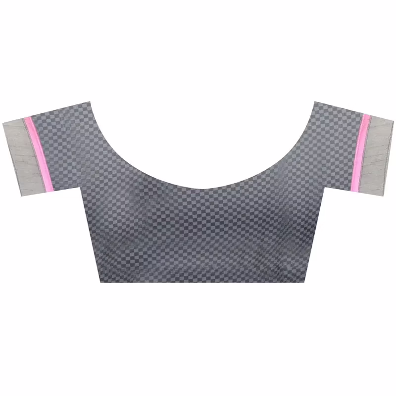 Lookslady Printed Pink Chiffon Saree