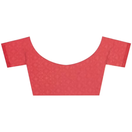 Lookslady Printed Pink Faux Georgette saree