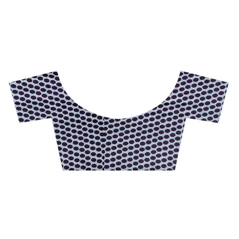 Lookslady Printed White Georgette saree