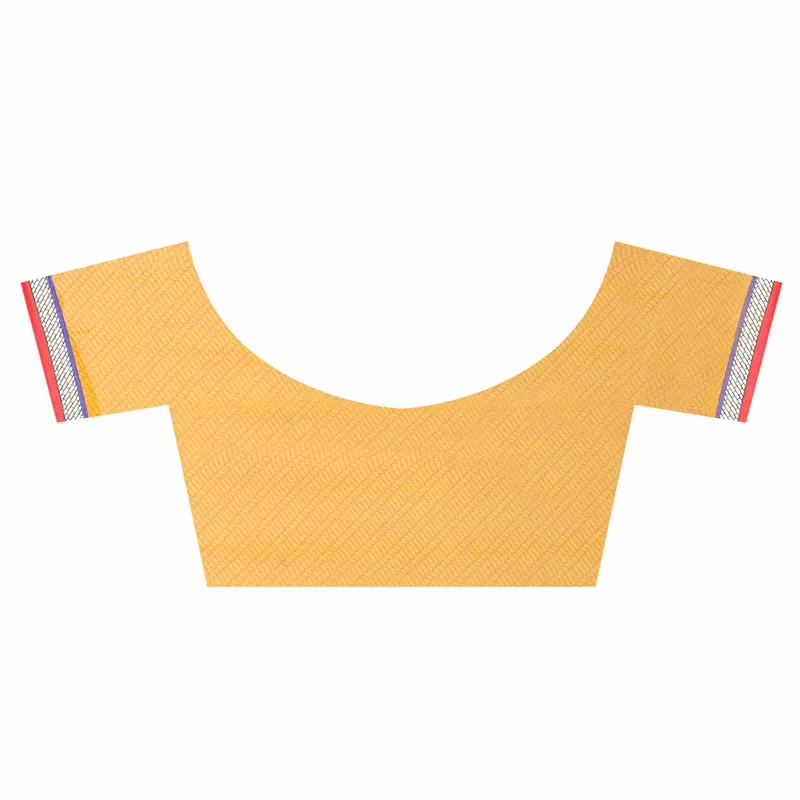 Lookslady Printed Yellow Faux Georgette saree