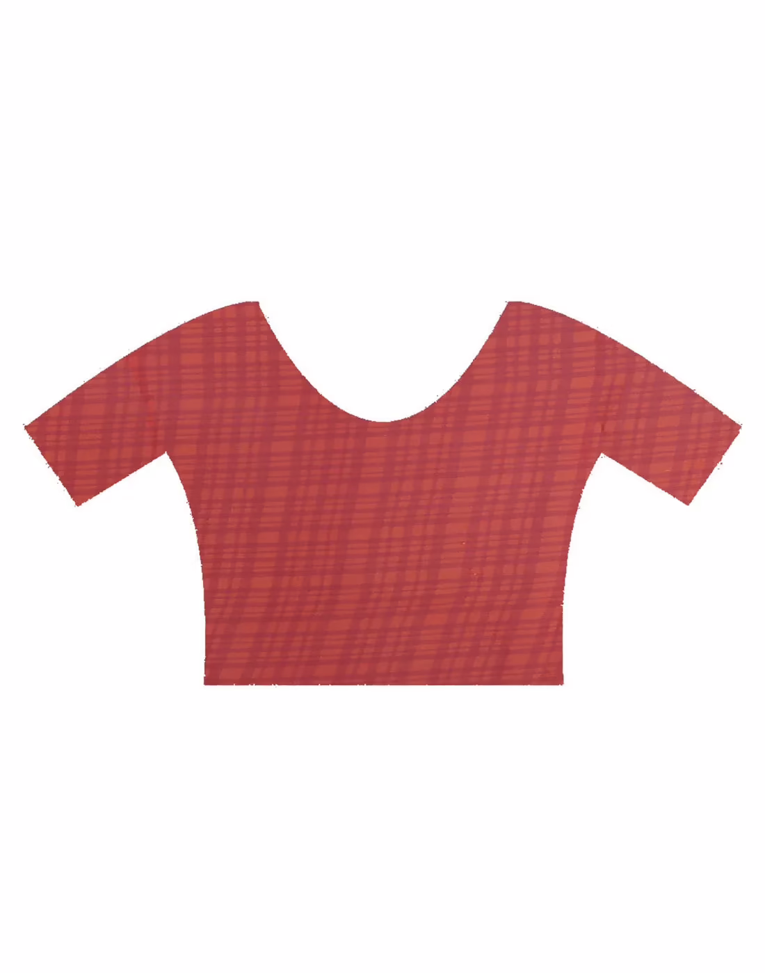 Lookslady Printed Red Faux Georgette Saree