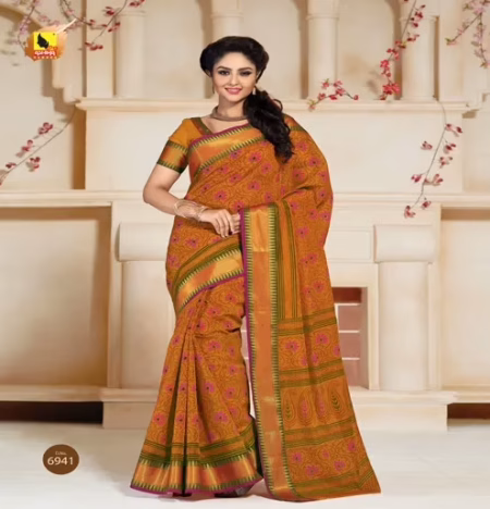 Kajri Multi Cotton Saree