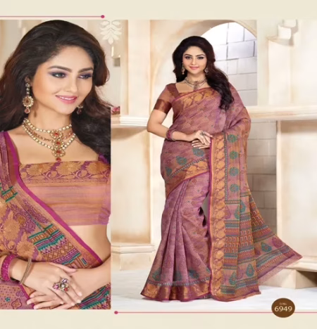 Kajri Multi Cotton Saree