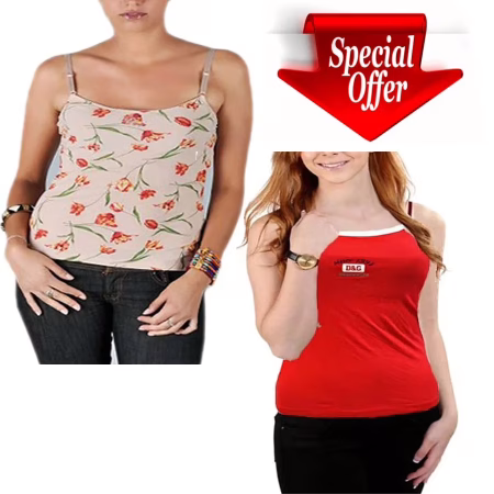 Scintillating Offers On D&G Cami Tops