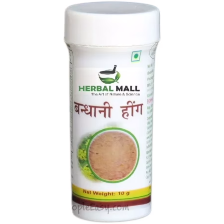 Herbal Mall Bandhani Hing (Asafoetida) Powder Special (100g)