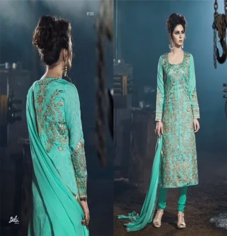 Mizzoli Multi Albela Duplan Straight Suit