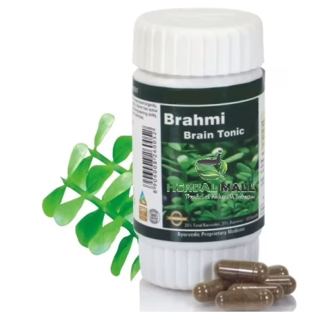 Herbal Mall Brahmi Vati (Buddhivardhak) (70 tablets)