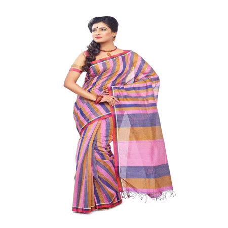 PINK COLOUR DESIGNER KHESH SILK SAREE