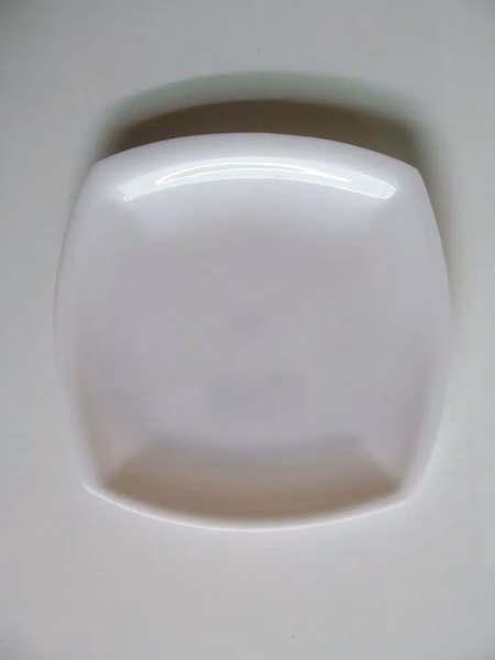 Chhajer Handicraft Acrylic Square Quarter Plate