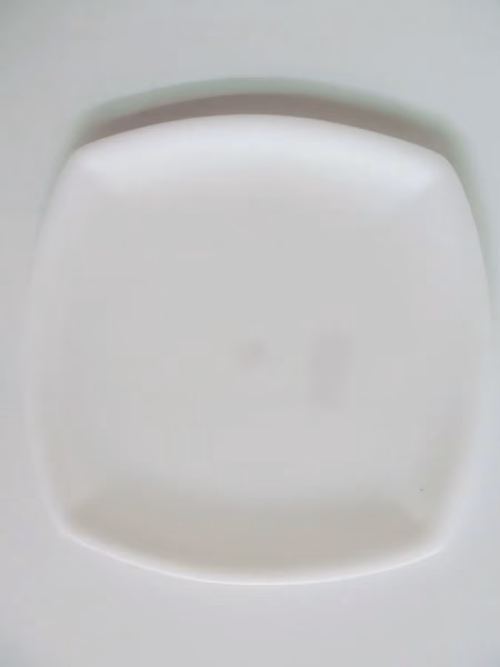 Chhajer Handicraft Acrylic Square Plate 13"