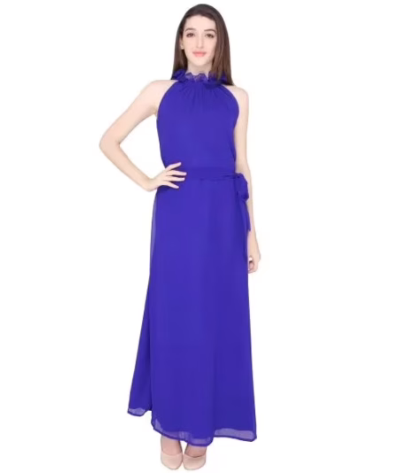Elliana Blue Gown Dress