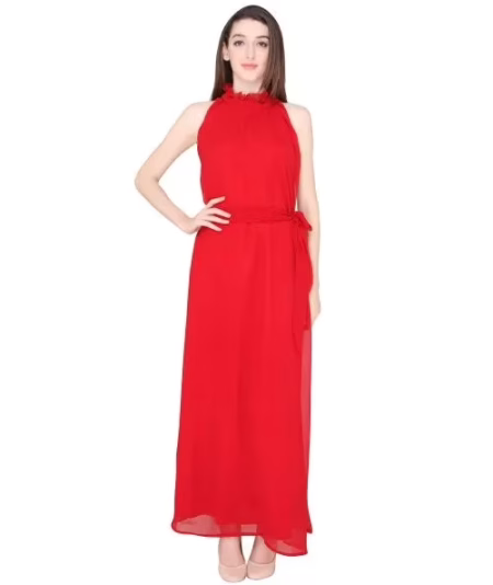 Elliana Red Gown Dress