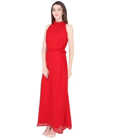 Elliana Red Gown Dress