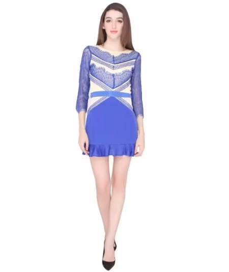 Elliana Babydoll Skater Dress