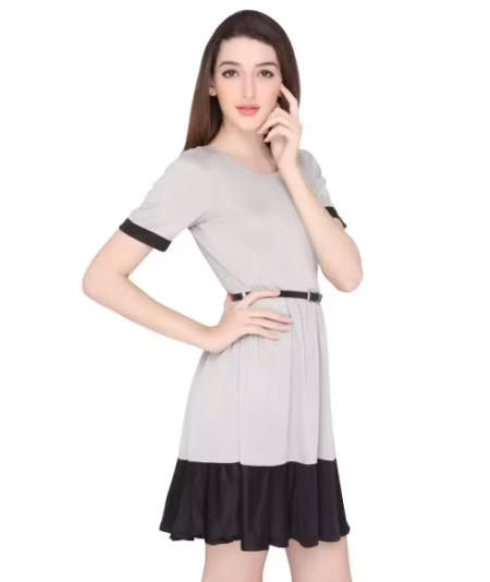 Elliana Curly Skater Dress