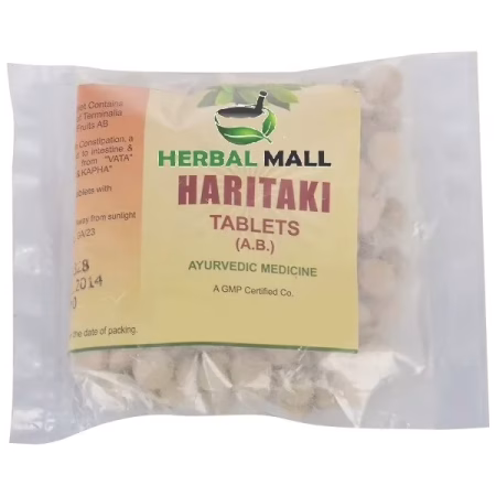 Herbal Mall Harade (Haritaki) Tablets (100g)