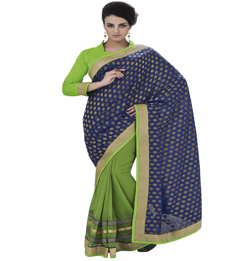 Violet Colour Viscose Traditional Designer Occation Wear Saree With Matching Blouse Piece