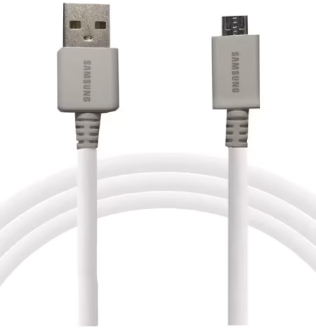 Samsung White USB Data Cable