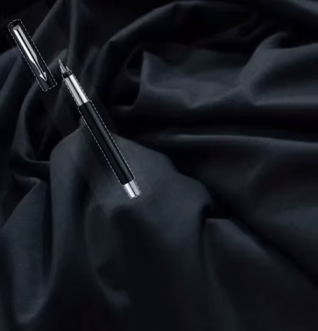 Raymond-Greyish Blue Small Check Trouser Fabric