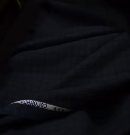 Raymond-Grey Check Trouser Fabric