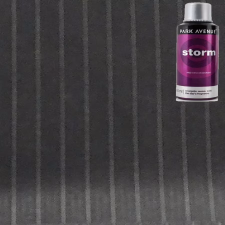 Raymond-Dark Grey Stripes Suit Fabric Free Deo