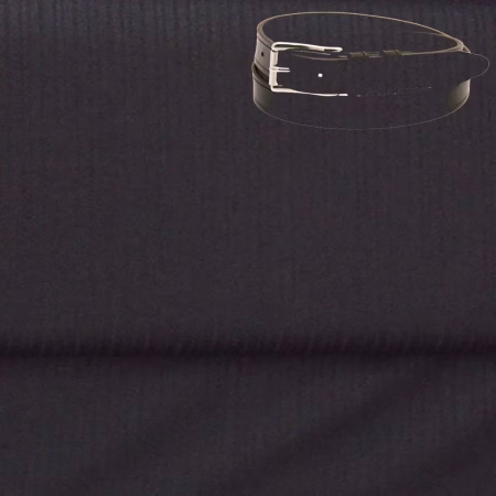 Raymond Plain Black Trouser Fabric With Free Belt