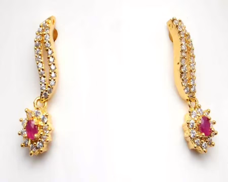 RK Multicolor Necklace Set With EarRings