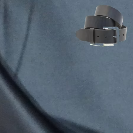 Raymond-Premium Plain Bluish Grey Trouser Fabric Free Belt