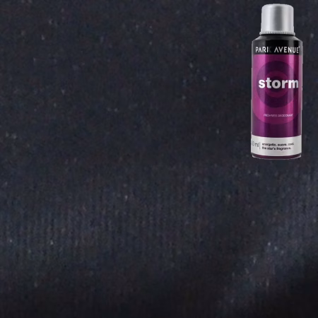 Raymond - Shimmering Black Suit Fabric Free Deo