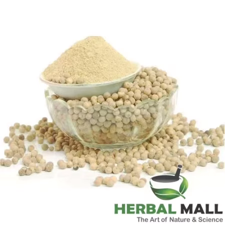 Herbal Mall Safed Mari (White Pepper) Powder (50g)