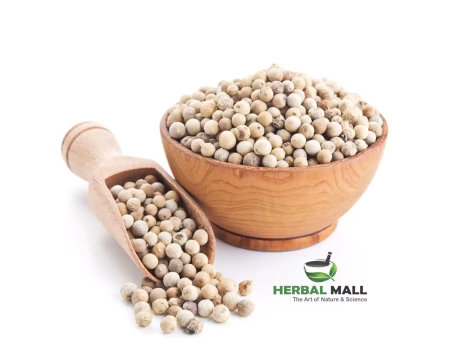 Herbal Mall Safed Mari (White Pepper) Powder (50g)